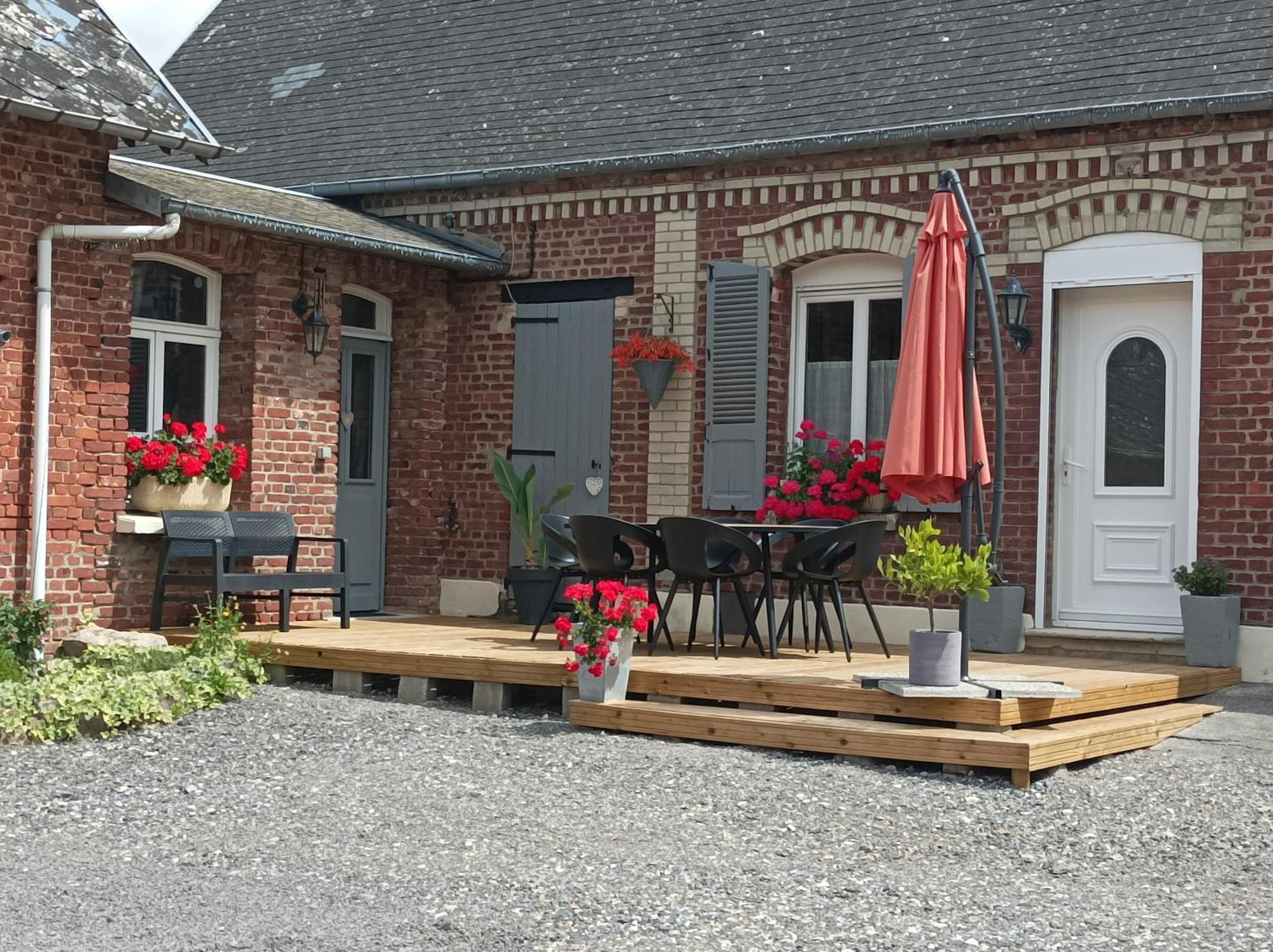 Bed and Breakfast Les Muches Bouzincourt Exterior foto